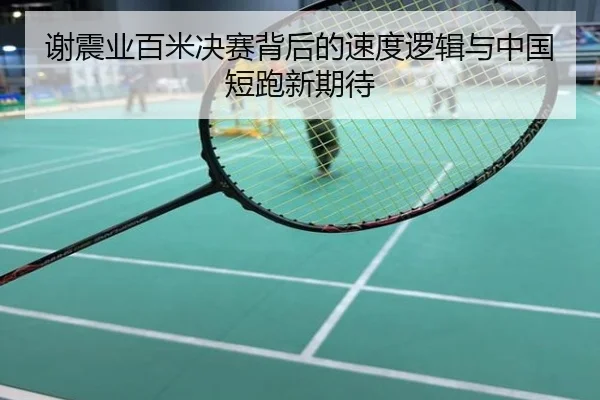 谢震业百米决赛背后的速度逻辑与中国短跑新期待